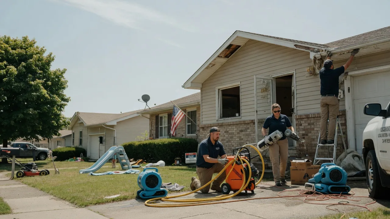 Water Damage Restoration in Andover, IL near me